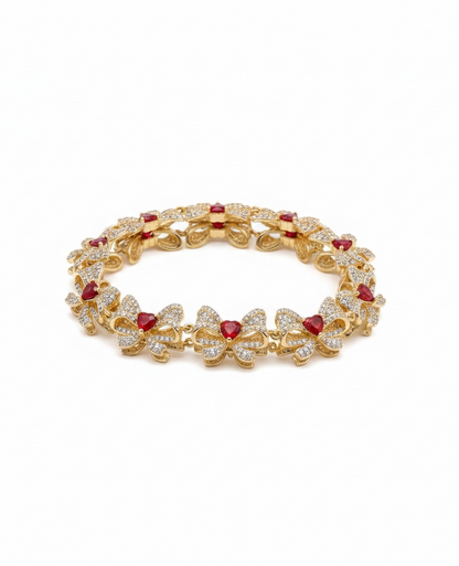Red Queen Bows Bracelet