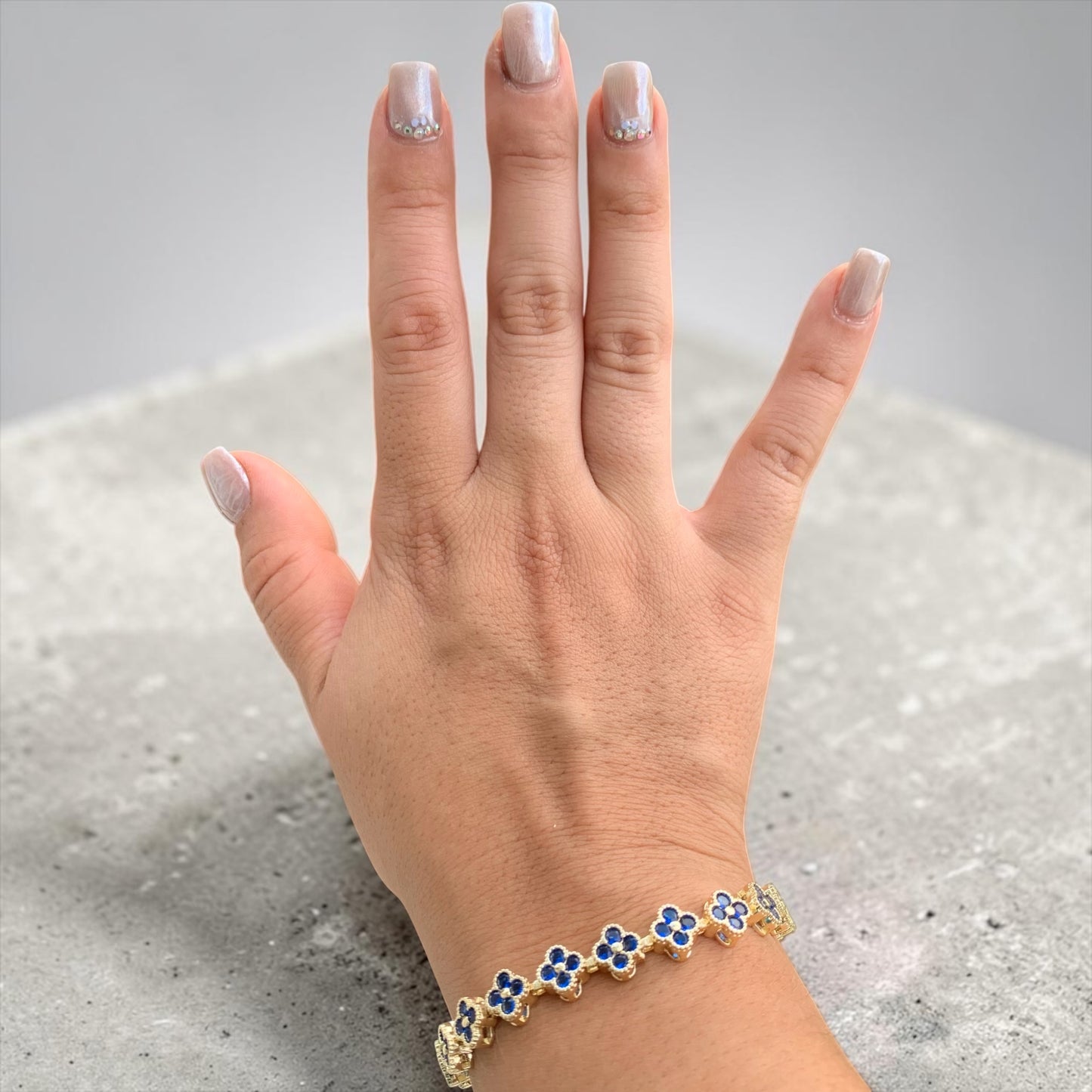 Mystic Clover Bracelet CZ