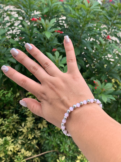 Violet Gemstone Bracelet