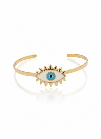 Evil Eye Cuff Bangle