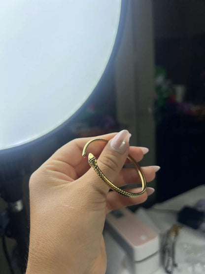 Gold Snake Bracelet