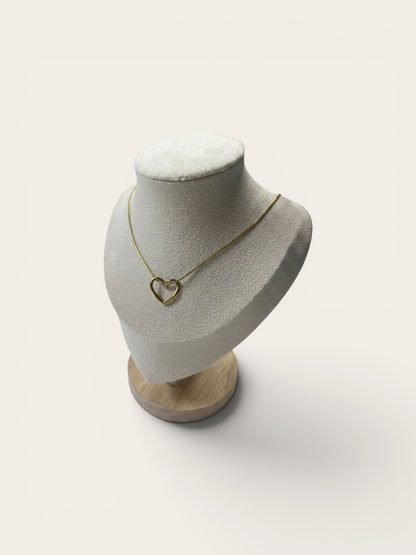 Gold love Necklace