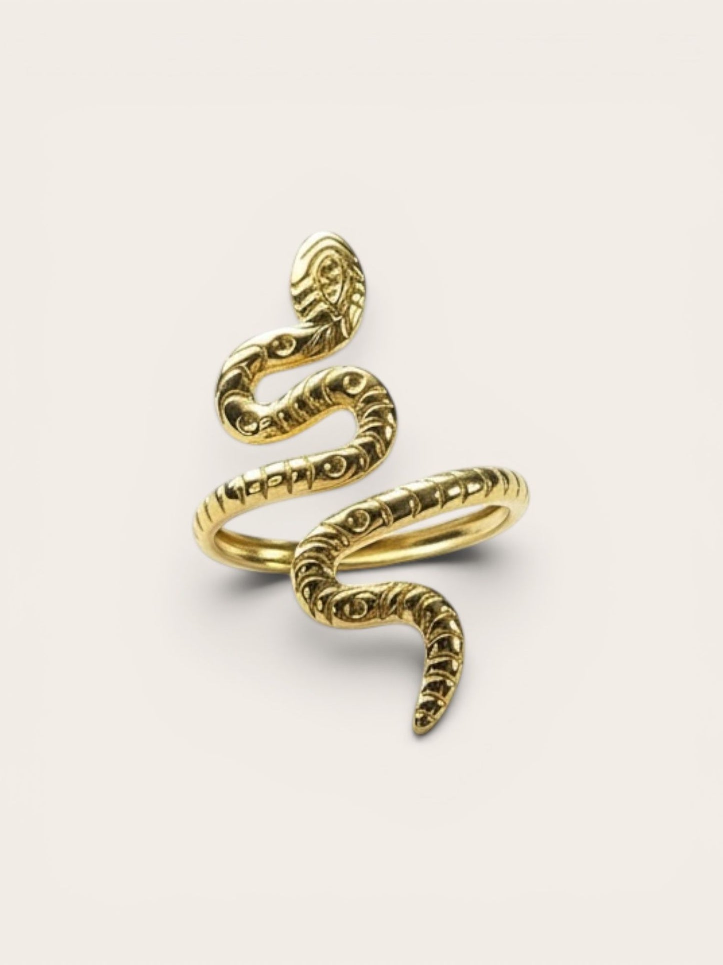 Gold Snake Ring