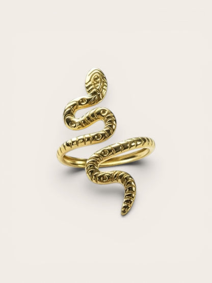 Gold Snake Ring